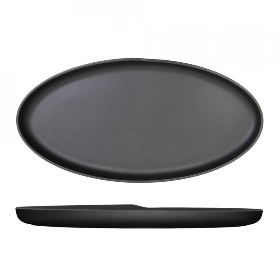 Platou servire oval melamina Black Copenhagen 47.5x24cm CP472502 - 1