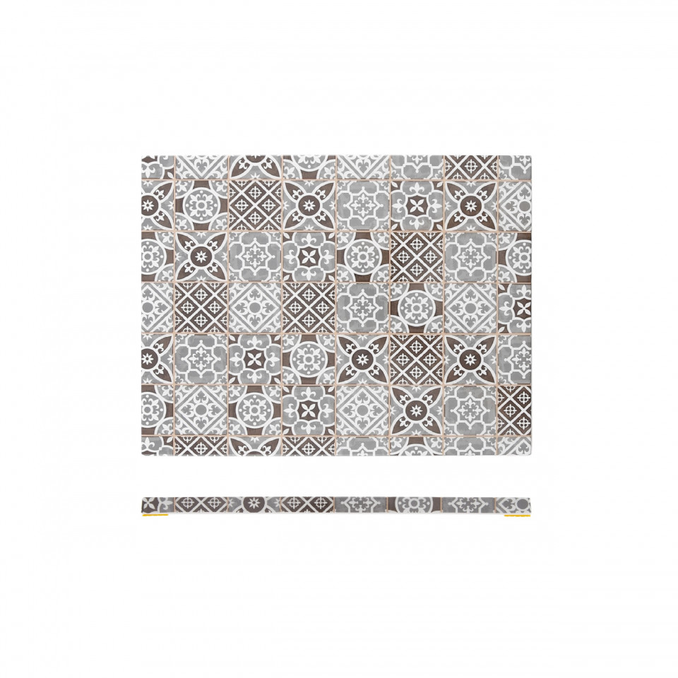 Placa melamina Grey GN1/2 Marrakesh 32.5x26.5cm MK120839 - 1