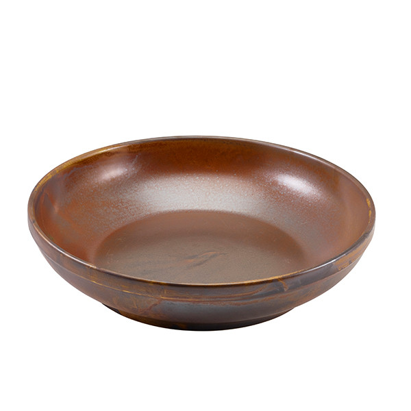 Bol coupe Terra Porcelain Rustic Copper 27.5cm CB-PRC27 - 1