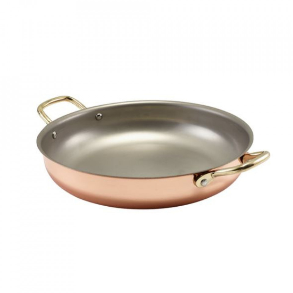 Vas rotund servire cupru 24,5x5cm SRD24C - 1