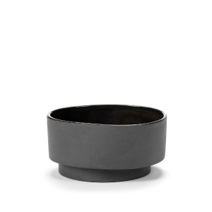 Bol cereale Inner Circle grey 14x7 cm V9020001G