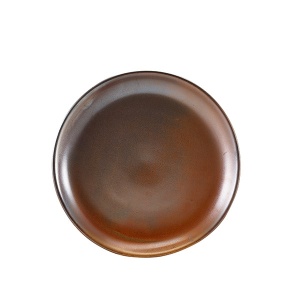 Farfurie coupe Terra Porcelain Rustic Copper 24cm CP-PRC24