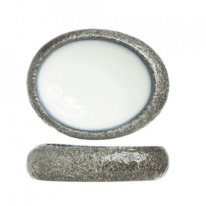 Farfurie prezentare desert Cosy Sea Pearl 19x15cm 9632349