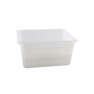 Gastronorm polipropilena transparent 1/2 150mm Genware 8.8L PP12-150