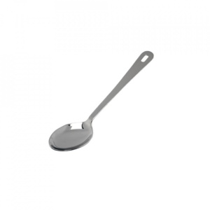Lingura servire orificiu agatat Genware 25cm 300010