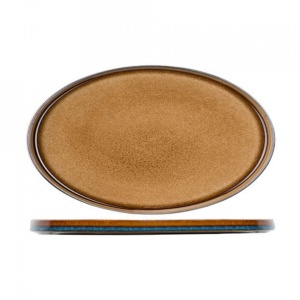 Platou servire oval Quintana Amber 30x20cm 5950031