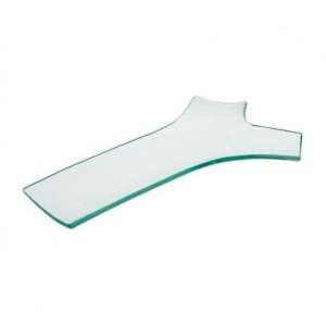 Platou sticla Silica Tree Clear 31x19cm 26002778