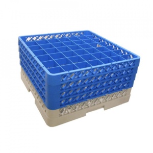 Rack pahare 49 compartimente 4 extensii Genware GR49-4