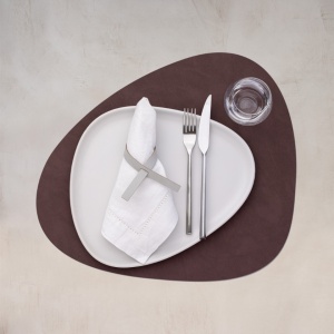 Table mat Curve Purple Nupo L 37x44cm 983407