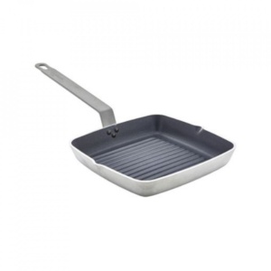 Tigaie patrata nervuri antiaderenta aluminiu profil teflon 24cm RB24NS