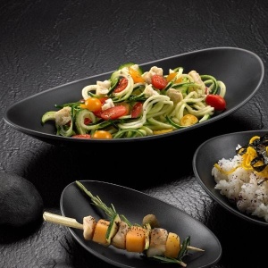Bol aperitiv oval melamina 31x16cm T8205