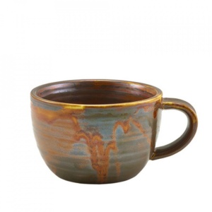 Ceasca cafea Genware Terra Rustic Copper 220ml CUP-PRC23