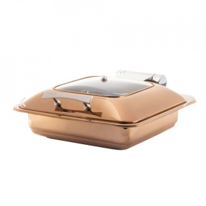 Chafing dish 2/3 gaz-inductie Copper 10429