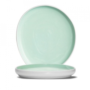 Farfurie fel principal oval Aquamarine Ninfa 28x25cm LNIN028AQ003280