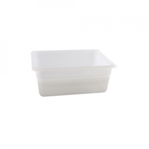 Gastronorm polipropilena transparent 1/2 100mm Genware 6L PP12-100