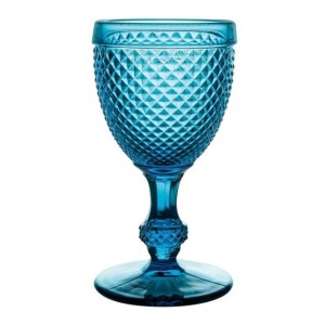 Pahar vin/apa blue Bicos 280ml 49000060