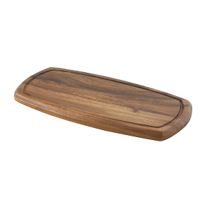 Platou lemn vase tapas 36x18x2cm WSB3618