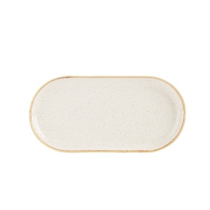 Platou oval rotunjit Oatmeal 32 X20 CM 118132OA