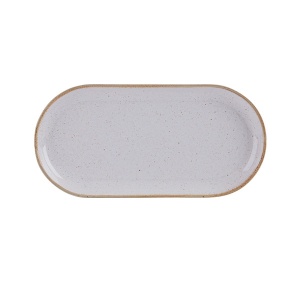 Platou oval rotunjit Stone 32x20 cm 118132ST