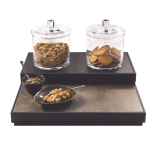 Set statie cereale Domino Abert neagra 40 x 61 cm V3332SE003