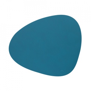 Table mat Curve Petrol Nupo L 37x44cm 991126