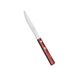Cutit steak S rotund Tramontina red set 12 buc 21101474