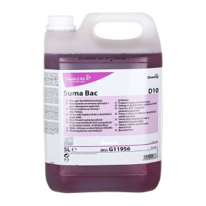 DETERGENT DEZINFECTANT SUPRAFETE CONTACT ALIMENTAR - Suma Bac D 10 - ambalaj 5 ltr G11956