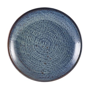 Farfurie adanca Terra Porcelain Aqua Blue 28cm DC-PBL28