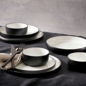 Farfurie desert Black Cosmic 20cm 531582