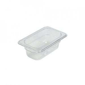 Gastronorm policarbonat transparent 1/9 65mm Genware PC19-065