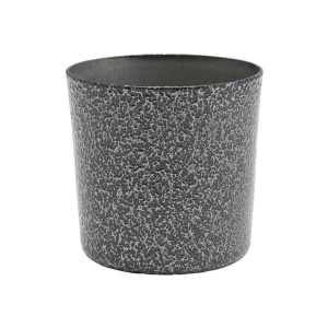 Pahar cartofi Hammered Silver 8.5x8.5cm SVCH8S