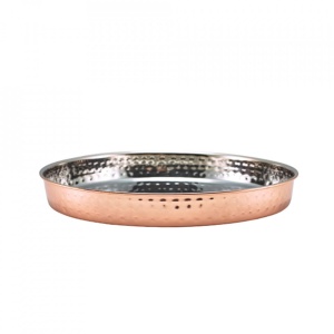 Platou prezentare rotund cupru 20cm HPL20C