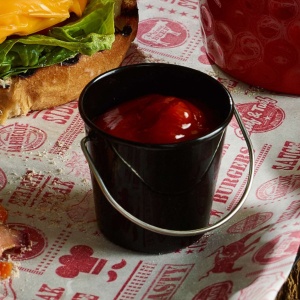 Ramekin mini galetusa 50ml negru SSB4BK