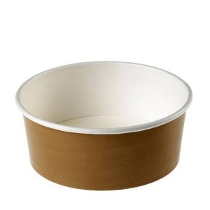 Set 24buc bol salata kraft 15x7,5cm H0759