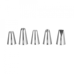 Set 5 duze ornat-flori si petale Genware 551202