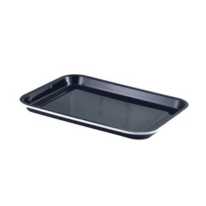 Tava emailata neagra 33x23 cm 942933BK