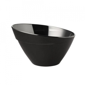 Bol bufet melamina negru Balance 14x9 cm 0.4L 85040