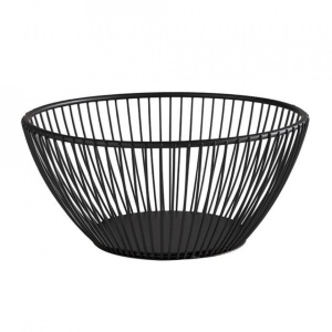Cos metal negru paine Svart 17.5x17.5cm 30420