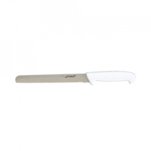 Cutit zimtat paine Genware Alb 20cm K-BR8W