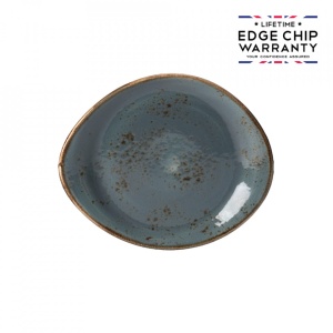 Farfurie asimetrica aperitiv Blue Steelite Craft 25.5cm 11300521