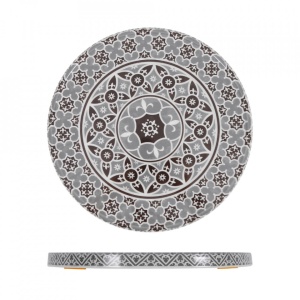 Farfurie fel principal melamina Grey Marrakesh 28.5cm MK281339