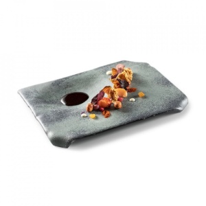 Farfurie patrata EMPORIUM 25X20cm XGLAS-0200