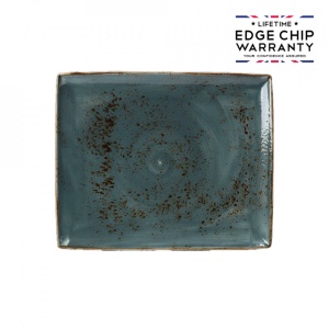 Platou servire dreptunghiular Blue Steelite Craft 33x27cm 11300551