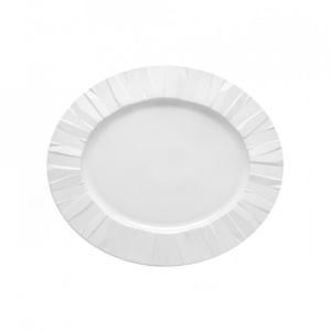 Platou servire Matrix Biscuit Matt 42 cm 21117956