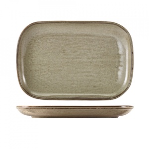 Platou Terra Porcelain Grey 34.5 x 23.5cm RP-PG34