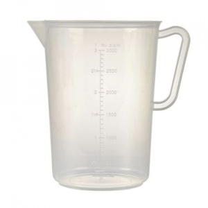 Recipient gradat polipropilena 3L Genware 23x17x23cm MJPP3
