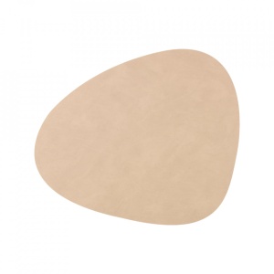 Table mat Curve Sand Nupo L 37x44cm 981163