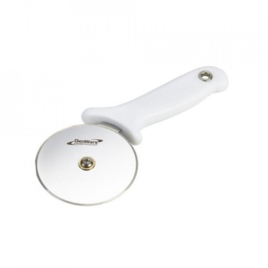 Taietor pizza maner alb Genware 10cm 05-996W