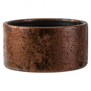 Bol prezentare copper ceramica 23X23XH11cm 4836133