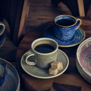 Ceasca espresso Terra Porcelain Matt Grey 9cl CUP-PMG9